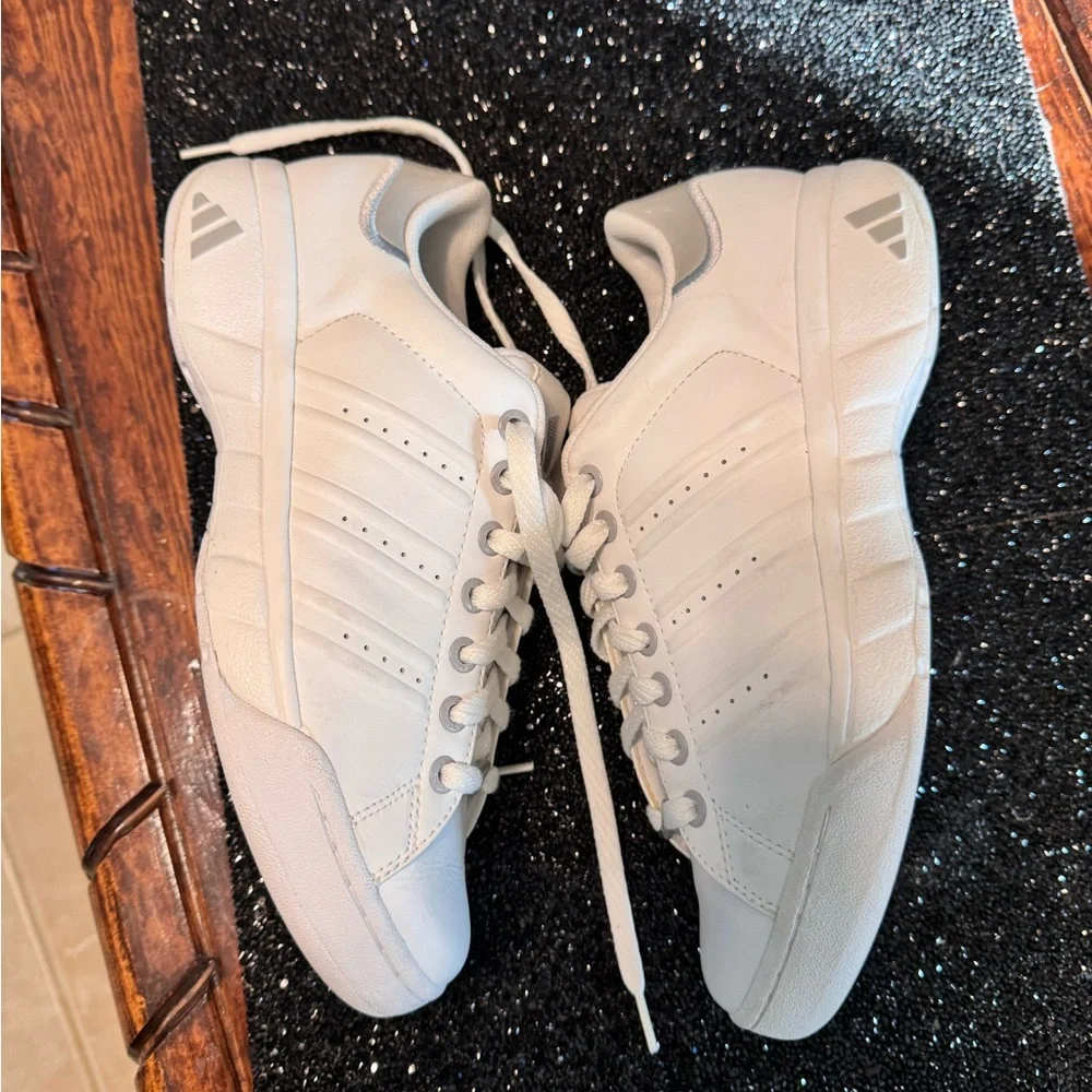Adidas White Women's Sneakers - Picture 7 of 11